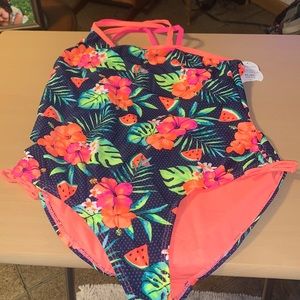 Size XL (14-16) girls swim suit